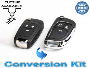 Key Conversion Kit With 3 Buttons for Chevrolet