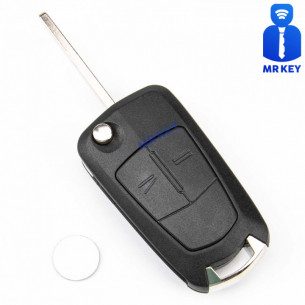 Opel Remote Flip Car Key 93178494 With Electronics