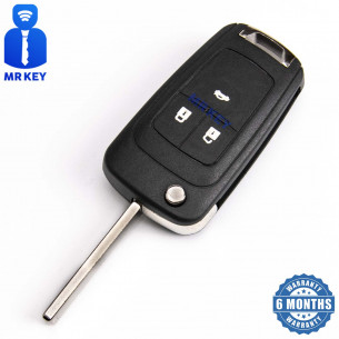Opel Remote Flip Key 13500234 with Electronics