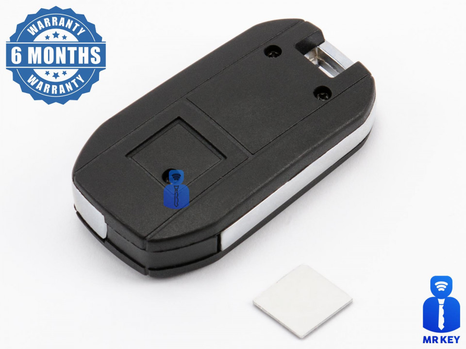 Citroen Key Upgrade / Conversion Kit With 2 Buttons