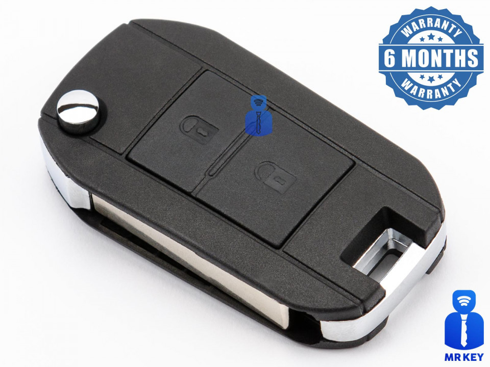 Citroen Flip Key Upgrade / Conversion Kit With 2 Buttons