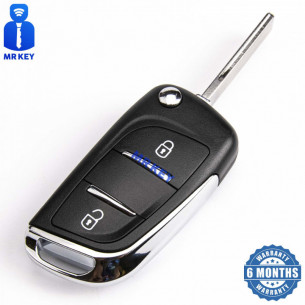 Peugeot Key Conversion Kit With 2 Buttons