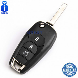 Cheie cu telecomandă cu electronică pentru Chevrolet Cruze 5933396