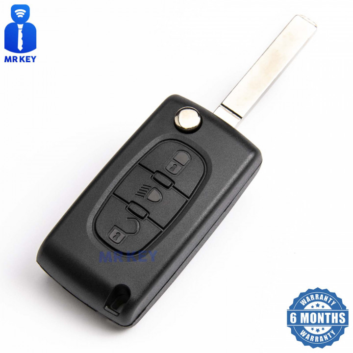 Citroen Remote Control Key 433Mhz ID46