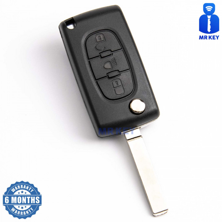 Κλειδί τηλεχειριστηρίου για Peugeot 433MHZ ID46 ASK CE0536