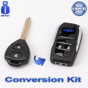 Toyota Flip Key Conversion Kit / Upgrade With 2 Buttons