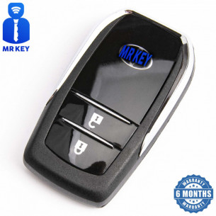 Toyota Flip Key Cover With 2 Buttons