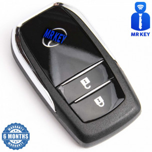 Toyota Flip Key Cover With 2 Buttons