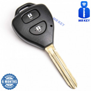 Toyota Key Cover With 2 Buttons