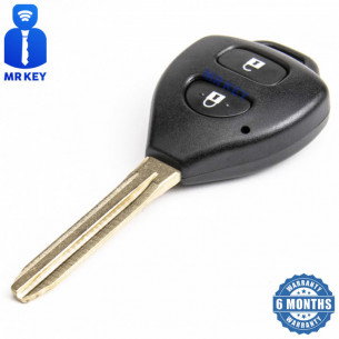Toyota Key Cover With 2 Buttons