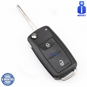 VW Flip Key Housing With 2 Buttons