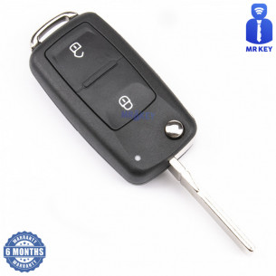 Κέλυφος κλειδιού με 2 κουμπιά για VW