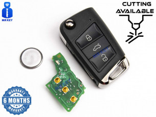 VW Remote Flip Key 5G6 959 753 AG with Electronics