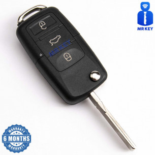 VW/ Remote Seat Flip Car Key 1J0959753DA with Electronics