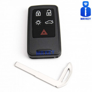 Volvo Remote Key Cover With 5 Buttons
